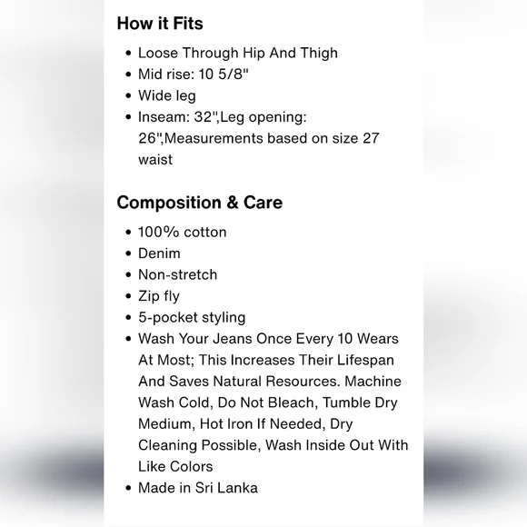 NWT Levi's Baggy Dad Wide Leg Lightwash womans jeans 32x32 - Picture 5 of 14